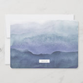 Ankündigung des Fotos für die Geburt von Kleinkind (Rückseite)