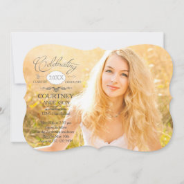 Ankündigung des Fotos für einfachen Skript-Abschlu