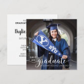 Ankündigung des Fotos für moderne Script-Abschluss (Vorne/Hinten)