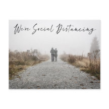 Ankündigung des Fotos für soziale Distanzen