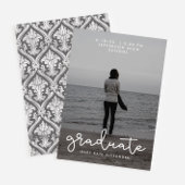 Ankündigung des Fotos "Grauer und weißer Abschluss