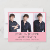 Ankündigung des Fotos "Raffiniertes Rosa Abschluss (Vorderseite)