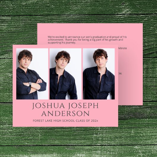 Ankündigung des Fotos "Raffiniertes Rosa Abschluss