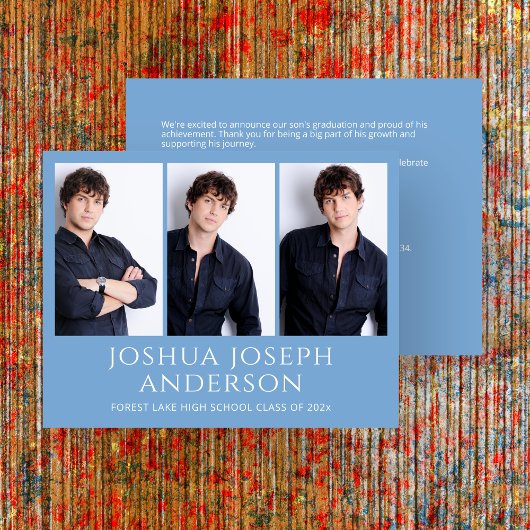 Ankündigung des Fotos "Refined Light Blue Abschlus