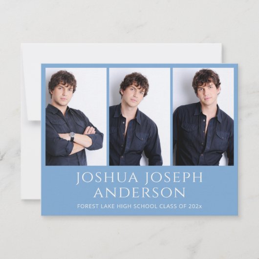 Ankündigung des Fotos "Refined Light Blue Abschlus (Vorderseite)