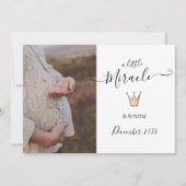 Ankündigung des Fotos Schwangerschaft | Kleines Wu (Vorderseite)