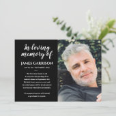 Ankündigung des Fotos "Weiß auf Schwarz" (Stehend Vorderseite)