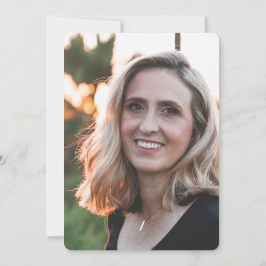 Ankündigung des Fotos zur Beerdigung von Blumenged (Rückseite)