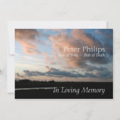 Ankündigung des Friedlichen Gedenkdienstes bei Sun (Vorderseite)