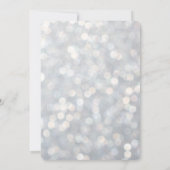 Ankündigung des funkelnd Silver Foto Abschlusses (Rückseite)