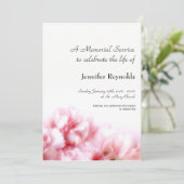 Ankündigung des Gedenkdienstes (Stehend Vorderseite)