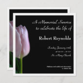 Ankündigung des Gedenkdienstes (Vorne/Hinten)