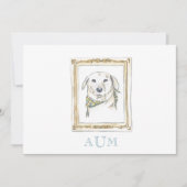 Ankündigung des gelben Labradors (Vorderseite)