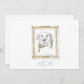 Ankündigung des gelben Labradors (Vorne/Hinten)