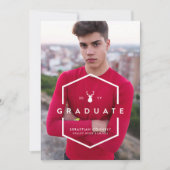 Ankündigung des geometrischen Grad-Foto-Abschlusse (Vorderseite)