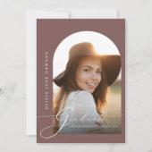 Ankündigung des graceful Arch Abschlusses (Vorderseite)