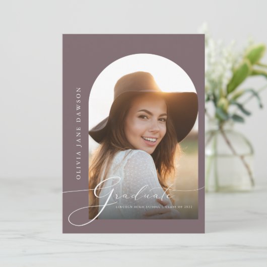 Ankündigung des graceful Arch Abschlusses (Stehend Vorderseite)