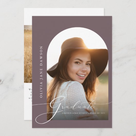 Ankündigung des graceful Arch Abschlusses (Vorne/Hinten)