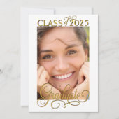 Ankündigung des Graduate-Aufrufs für das elegante  (Vorderseite)