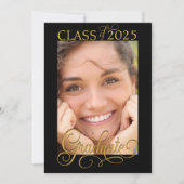 Ankündigung des Graduate-Aufrufs für das elegante (Vorderseite)