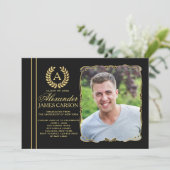 Ankündigung des Graduate Foto Abschluss/Inv (Stehend Vorderseite)