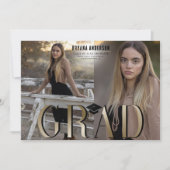 Ankündigung des Graduate Fotos von Gold Grad Absch (Vorderseite)