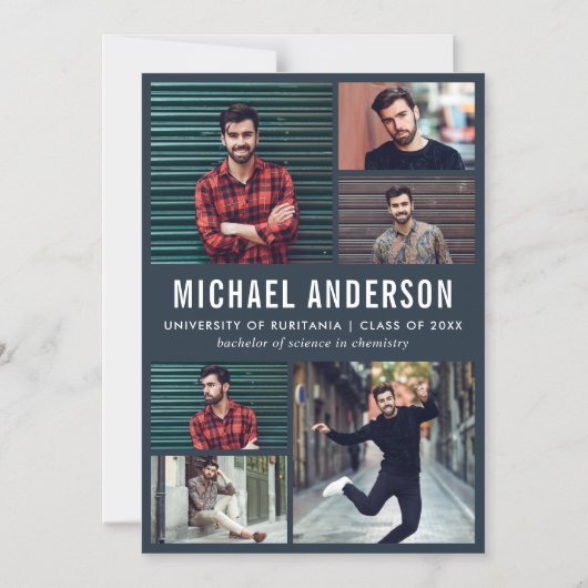 Ankündigung des Graduate Graduate Chalkboard am 6. (Vorderseite)