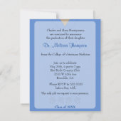 Ankündigung des Graduate of Veterinary Medicine (Rückseite)