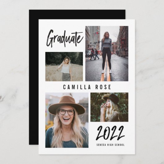 Ankündigung des Graduate Signature Abschluss (Vorne/Hinten)