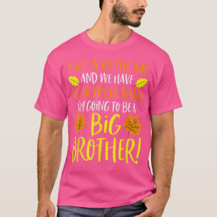 Ankündigung des Großen Bruders SchwangerschaftHerb T-Shirt