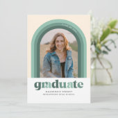 Ankündigung des grünen Retro-Arch-Abschlusses (Stehend Vorderseite)