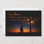 Ankündigung des Heiligen Kreuzes bei Sunset Memori (Vorderseite)