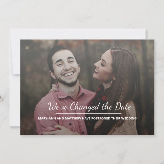 Ankündigung des Hochzeitstipendium-Fotos (Vorderseite)