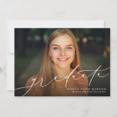 Ankündigung des klassischen Abschlusses (Vorderseite)