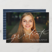 Ankündigung des klassischen Abschlusses (Vorne/Hinten)