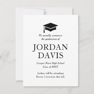 Ankündigung des klassischen Abschlusses