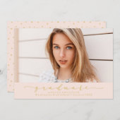 Ankündigung des klassischen Blush-Abschlusses (Vorne/Hinten)