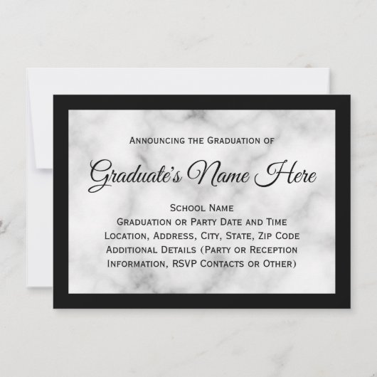 Ankündigung des klassischen Schwarzen Abschlusses (Rückseite)