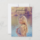 Ankündigung des klassischen Script-Abschlusses mit (Vorderseite)