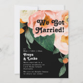 Ankündigung des kühlen bunten Fotos (Vorderseite)