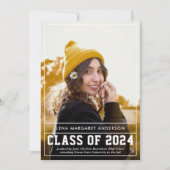 Ankündigung des kühlen Fotos Abschluss (Vorderseite)