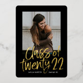 Ankündigung des künstlerischen Abschlusses (Vorderseite)