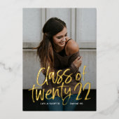 Ankündigung des künstlerischen Abschlusses (Vorderseite)