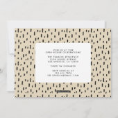 Ankündigung des künstlerischen Abschlusses (Rückseite)