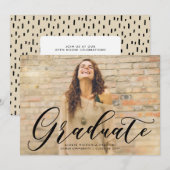 Ankündigung des künstlerischen Abschlusses (Vorne/Hinten)