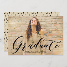 Ankündigung des künstlerischen Abschlusses