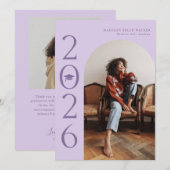 Ankündigung des Lavendel Arch Abschlusses 2025 (Vorne/Hinten)