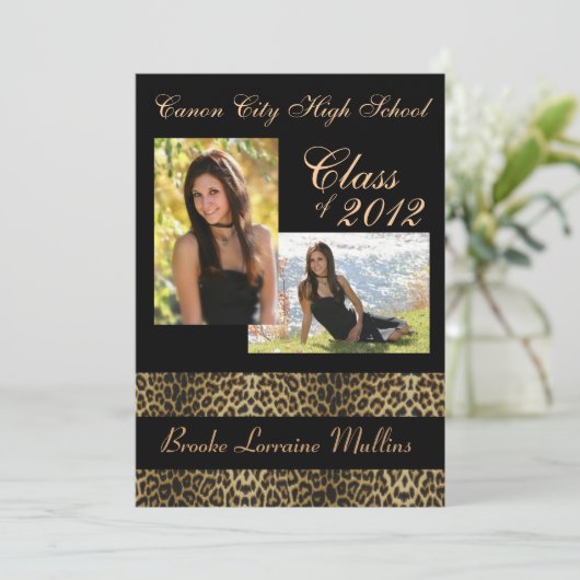 Ankündigung des Leopard-Abschlusses (Stehend Vorderseite)