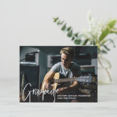 Ankündigung des Lyric Graduate Foto (Stehend Vorderseite)