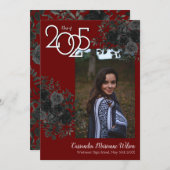 Ankündigung des Maroon Gothic-Abschlusses der Blac (Vorne/Hinten)